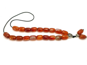 Κομπολόι αχάτης πορτοκαλί